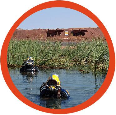 minesite dredging
